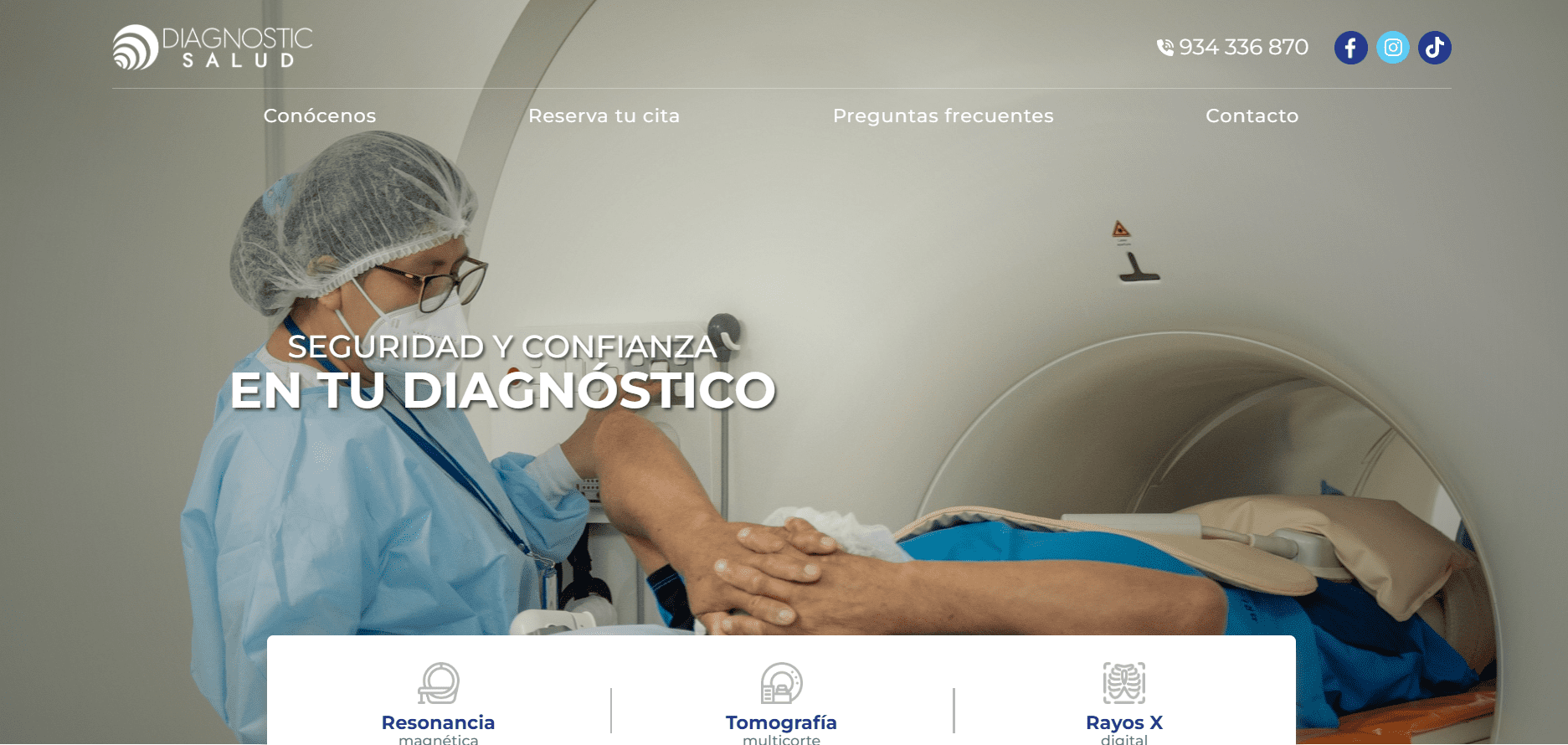 DiagnosticSalud web
